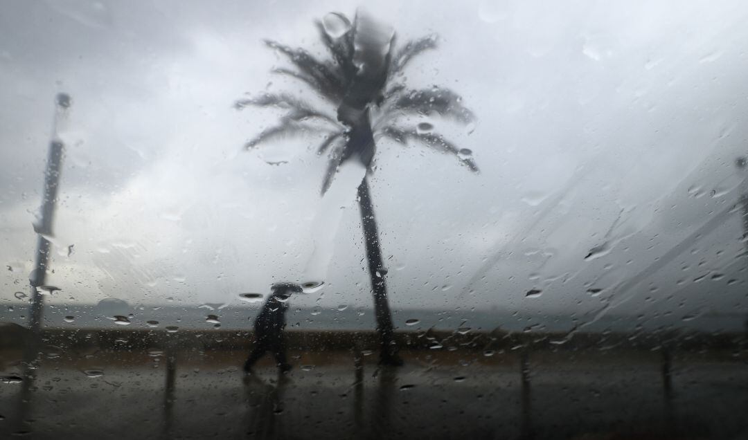 Lluvia en Mallorca en una imagen de archivo