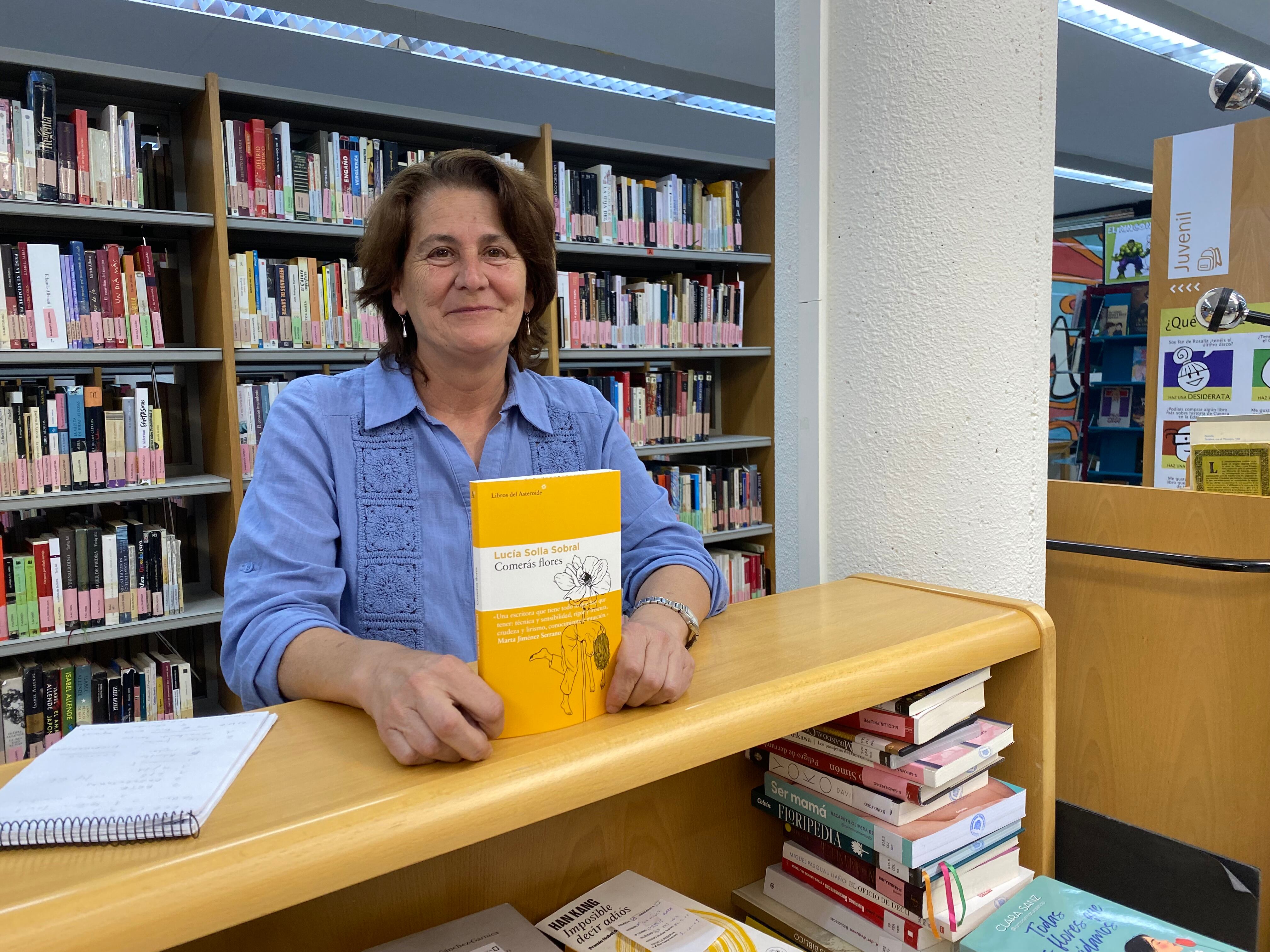 Mercedes Ramírez, directora de la biblioteca.