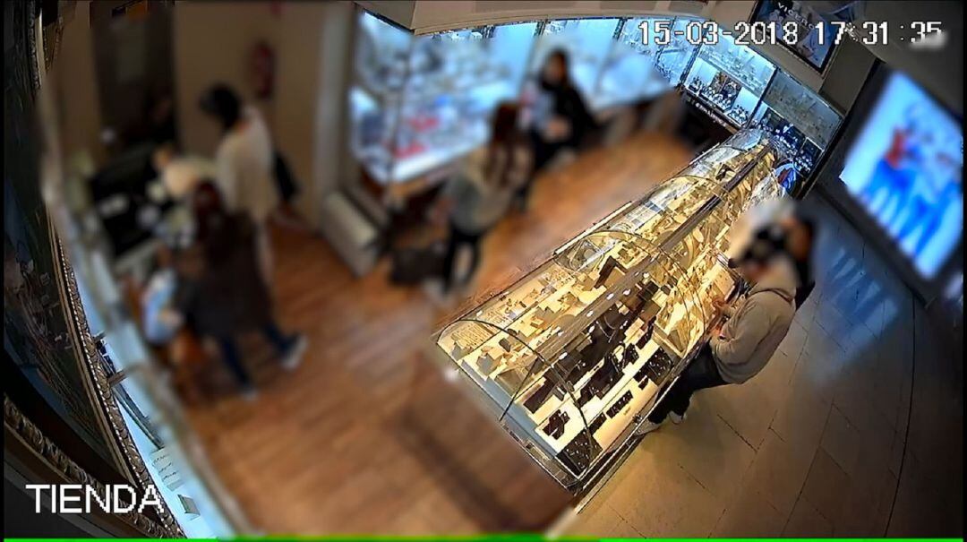 Interior d'una joieria