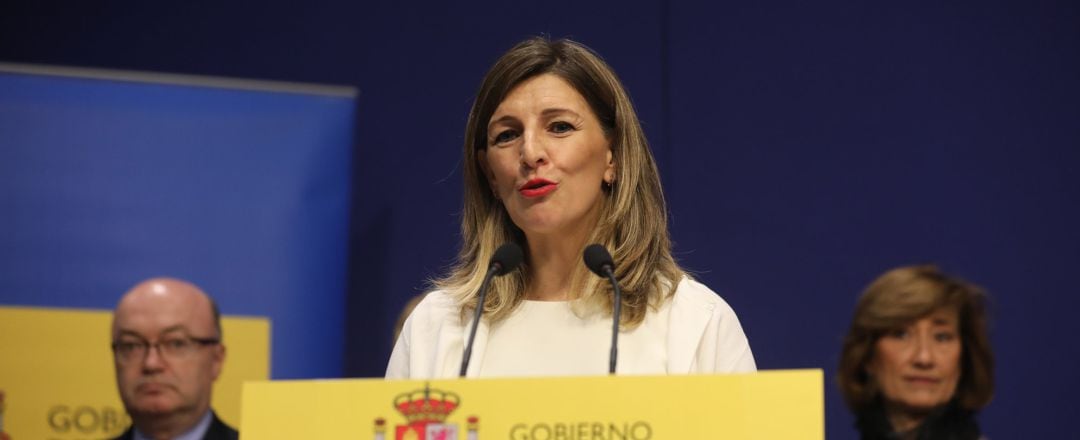 La nueva ministra de Trabajo, Yolanda Díaz