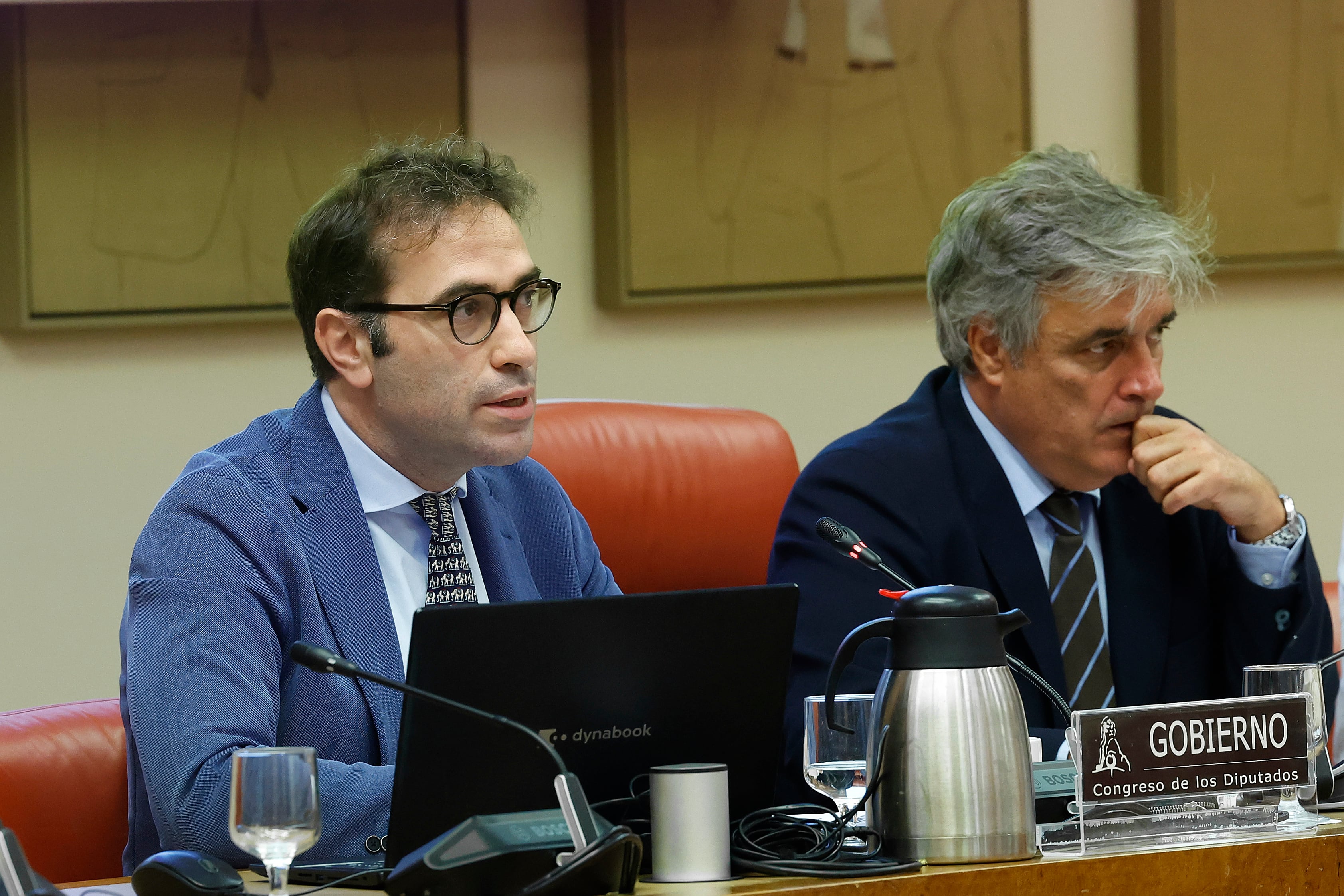 El ministro de Economía, Carlos Cuerpo, comparece en la Comisión de Economía, Comercio y Transformación Digital del Congreso de los Diputados