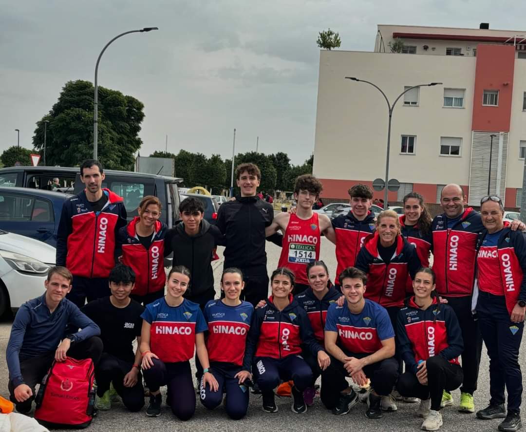 Representantes de Hinaco Monzón en el Campeonato de España