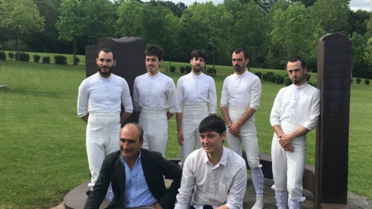 Chillida Leku, escenario de la obra ‘Topaguneak’