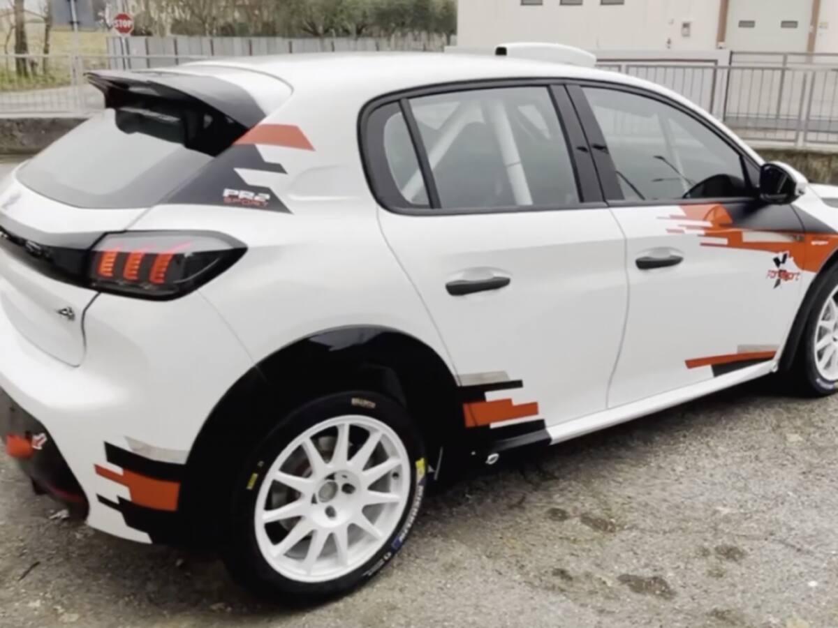 Alberto Monzón adquiere un 208 Rally4