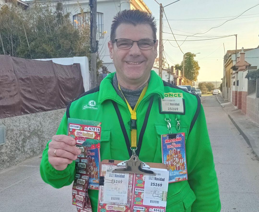 Juan Antonio Jiménez ha repartido el premio en Jerez