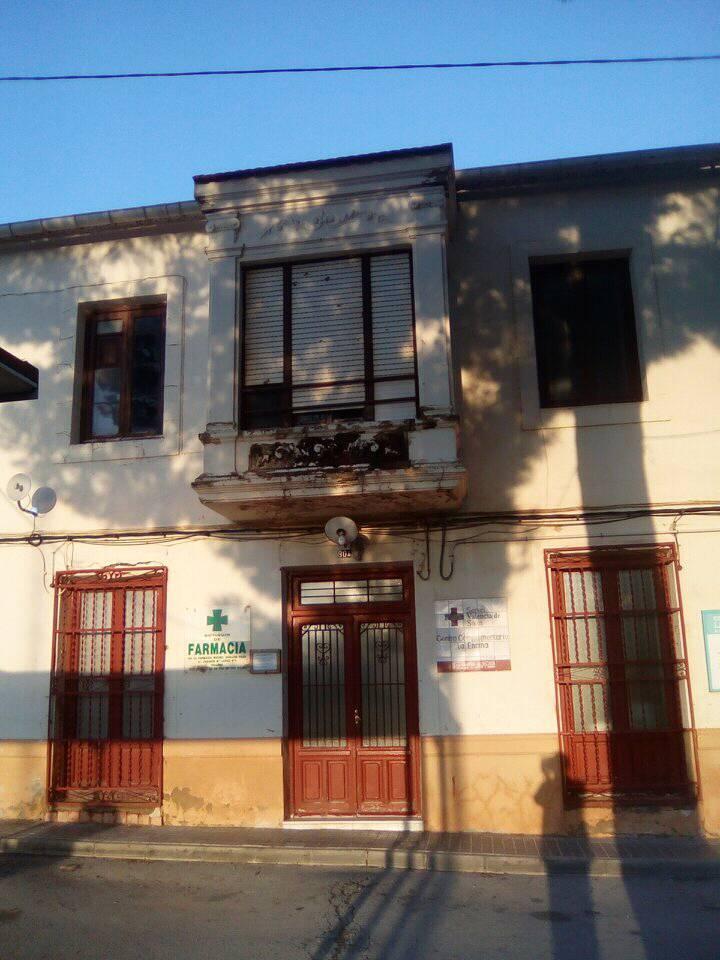 Una de las fachadas del edificio a restaurar