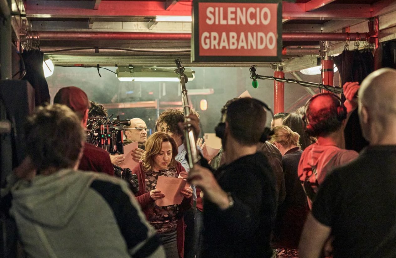 La película busca retratar la intimidad de un rodaje