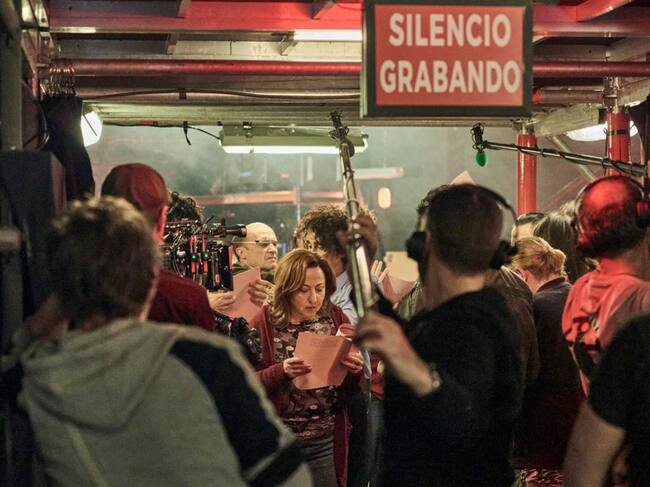 La película busca retratar la intimidad de un rodaje