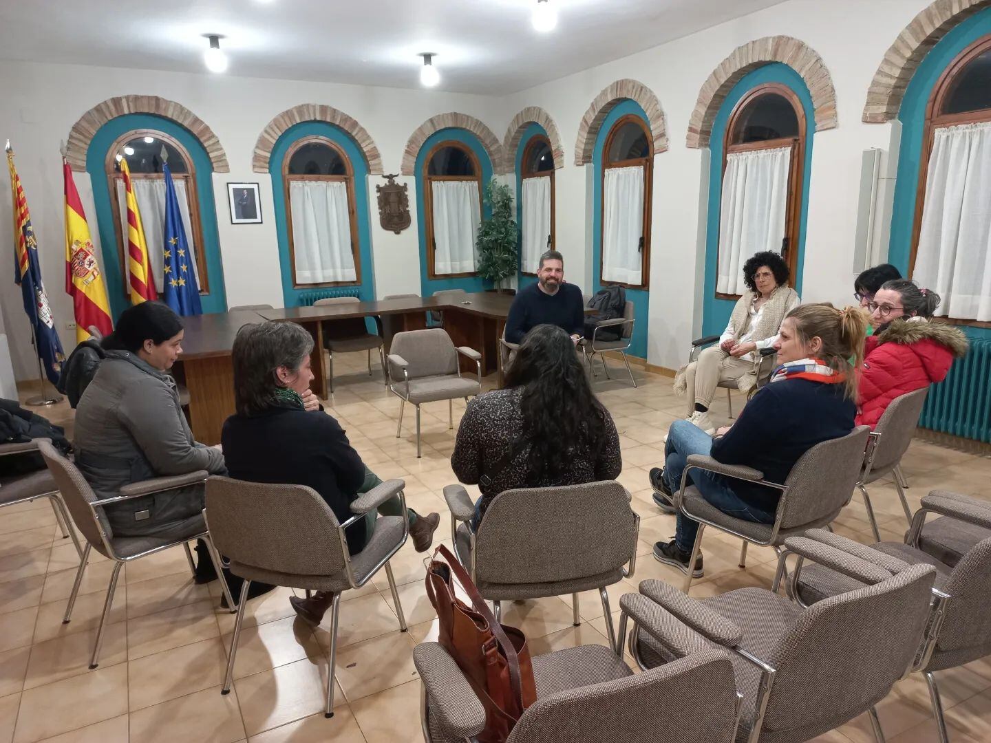 Uno de los encuentros sobre crianza positiva