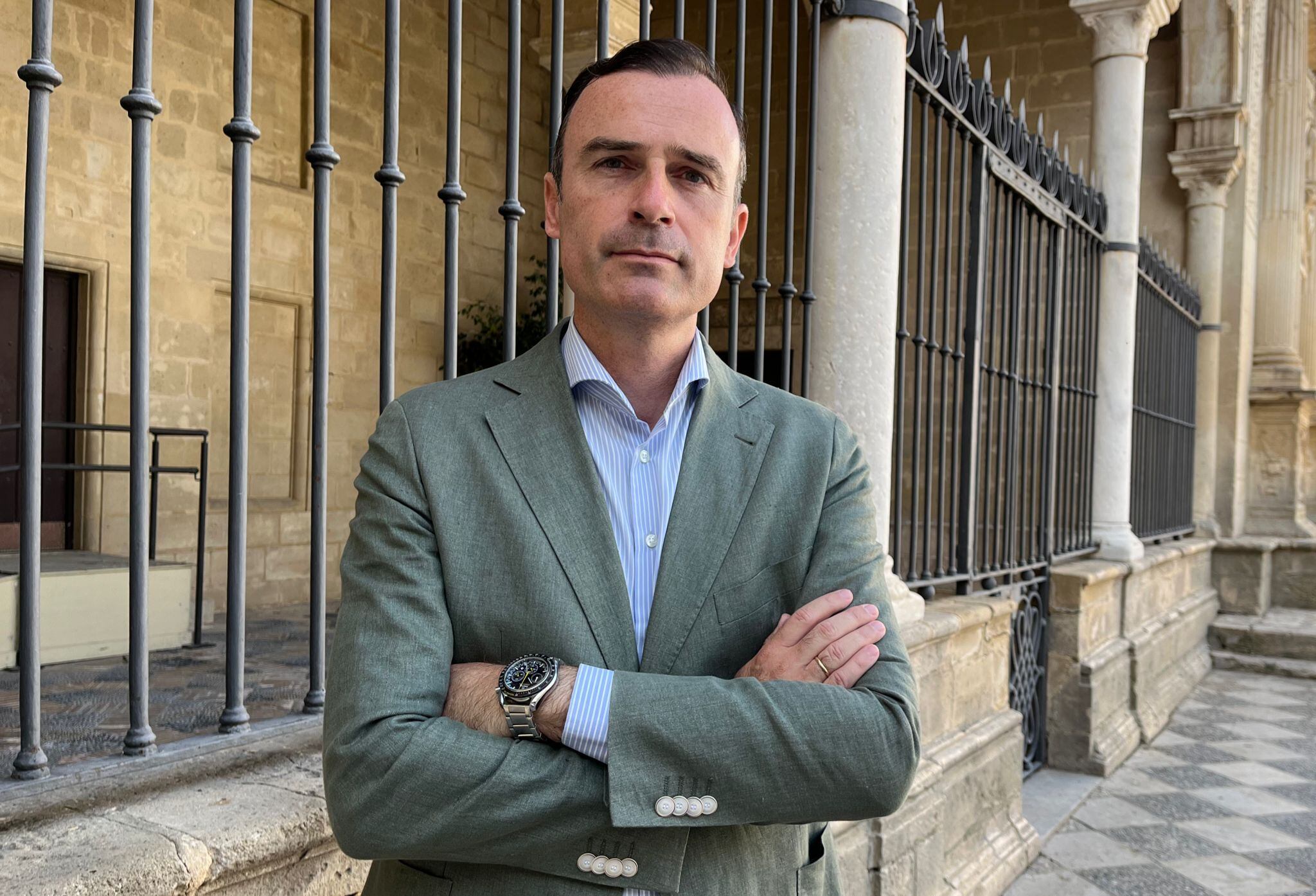 Manuel Méndez es el portavoz del grupo municipal de Ciudadanos en Jerez