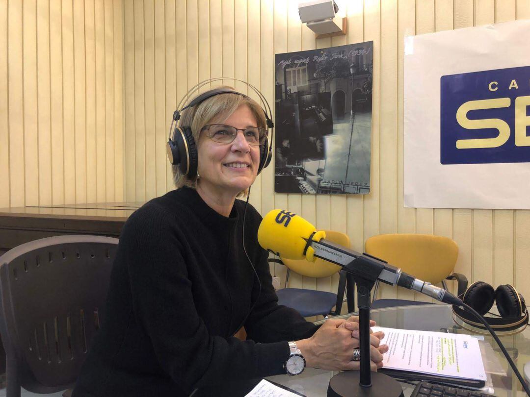 María José García Pelayo durante su participación en Hoy por Hoy