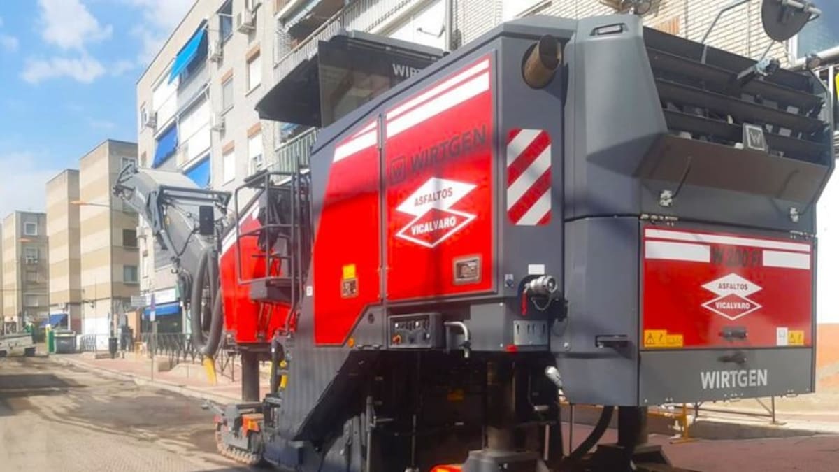 Parla retoma la mayor operación asfalto de su historia