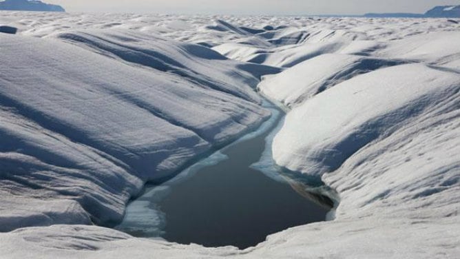 El deshielo acumulado en Groenlandia hasta la primera semana del mes de agosto supera ya la fusión total del año 2010