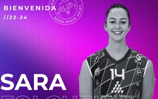 Sara Folgueira tornarà a Ciutadella el dia de l'inici de la Liga iberdrola. Ho farà amb la samarreta de l'Haro.