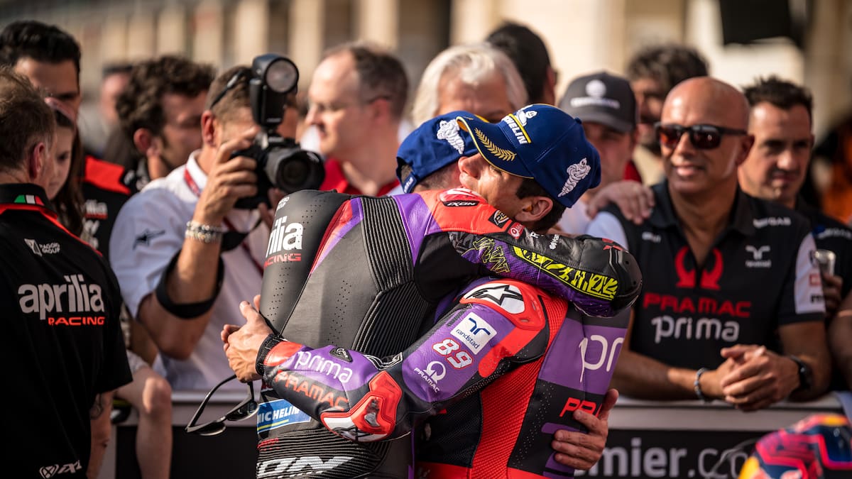 El reconocimiento de Jorge Martín a su amigo Espargaró por su ayuda para ser campeón del mundo de MotoGP: "¡Guardaespaldas!"