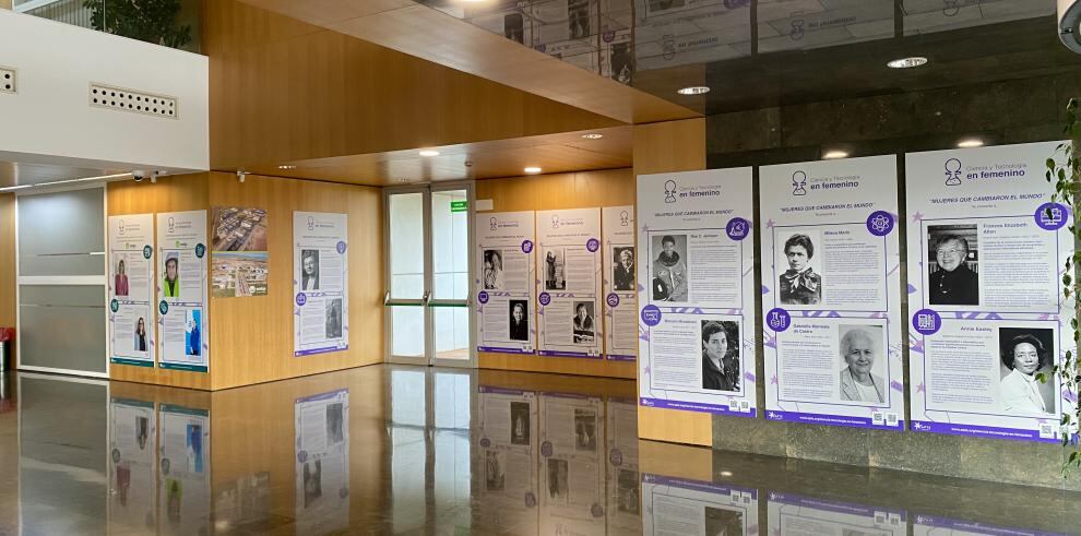 Exposición en el Parque Tecnológico Walqa