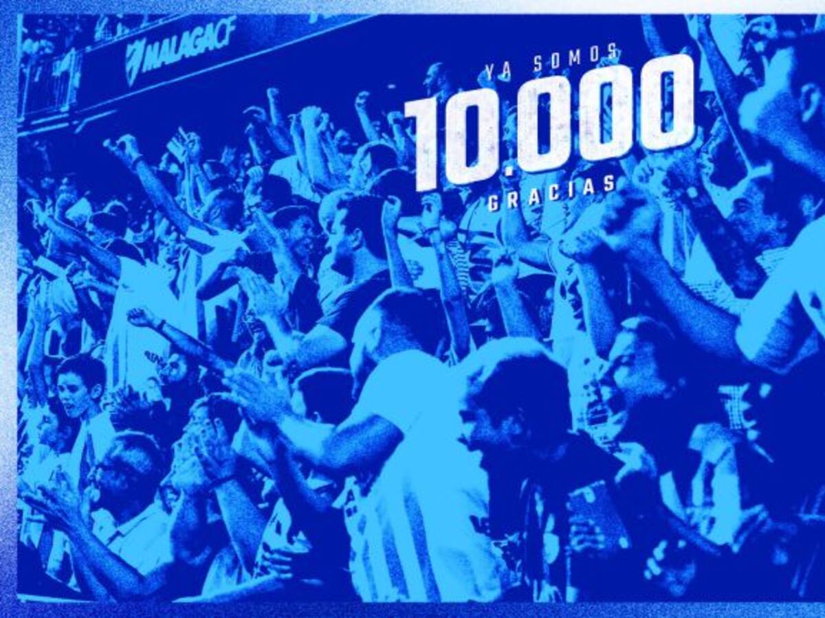 El Málaga ya cuenta con 10.000 abonados