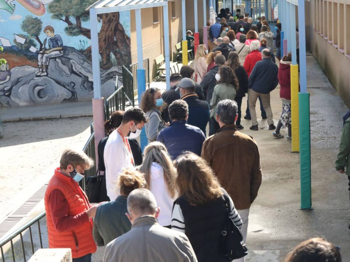 Murcianos que votan en Madrid