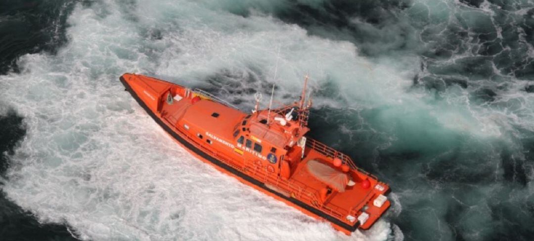 Una de las embarcaciones de Salvamento Marítimo.