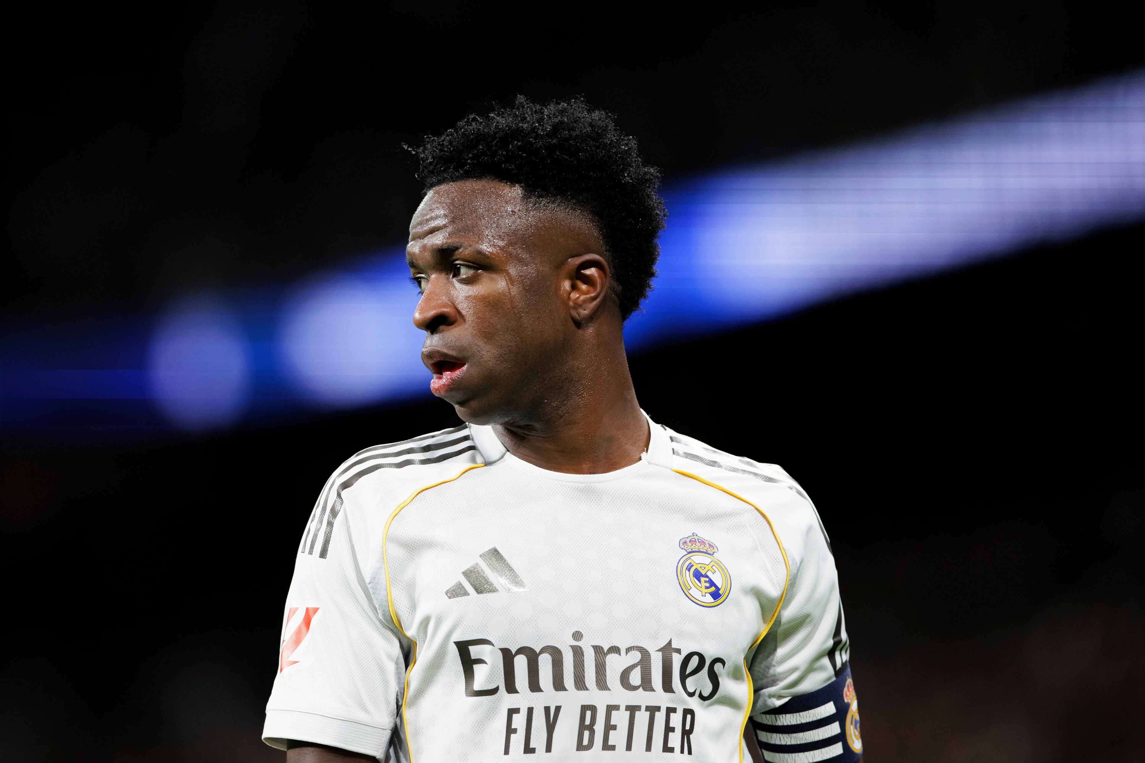 Vinicius, en el partido de LaLiga disputado entre Real Madrid y Sevilla