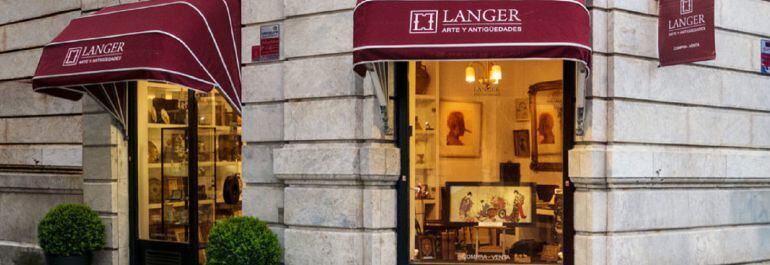 Local de arte y antig&uuml;edades de Langer