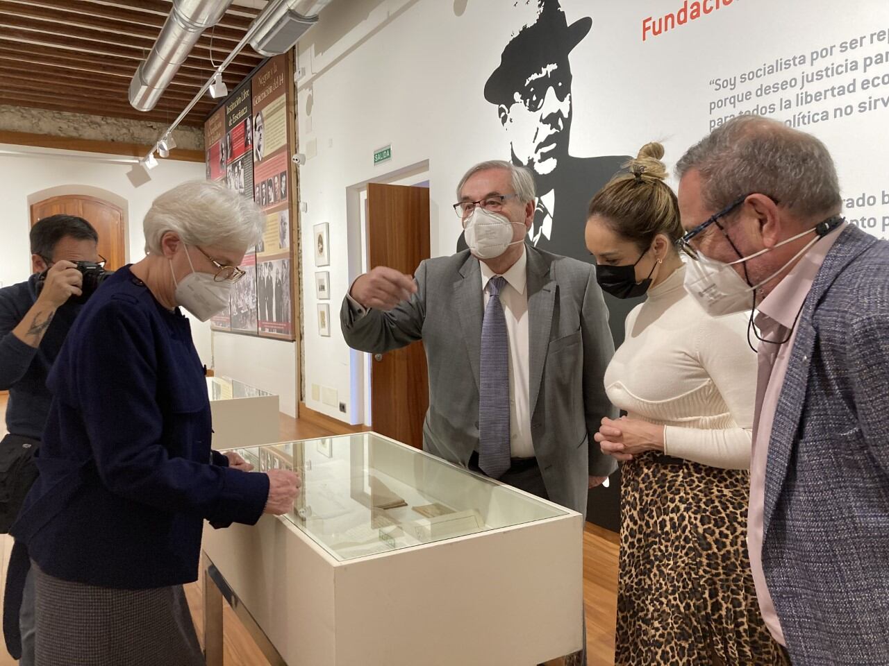 Exposición en la Fundación Juan Negrín