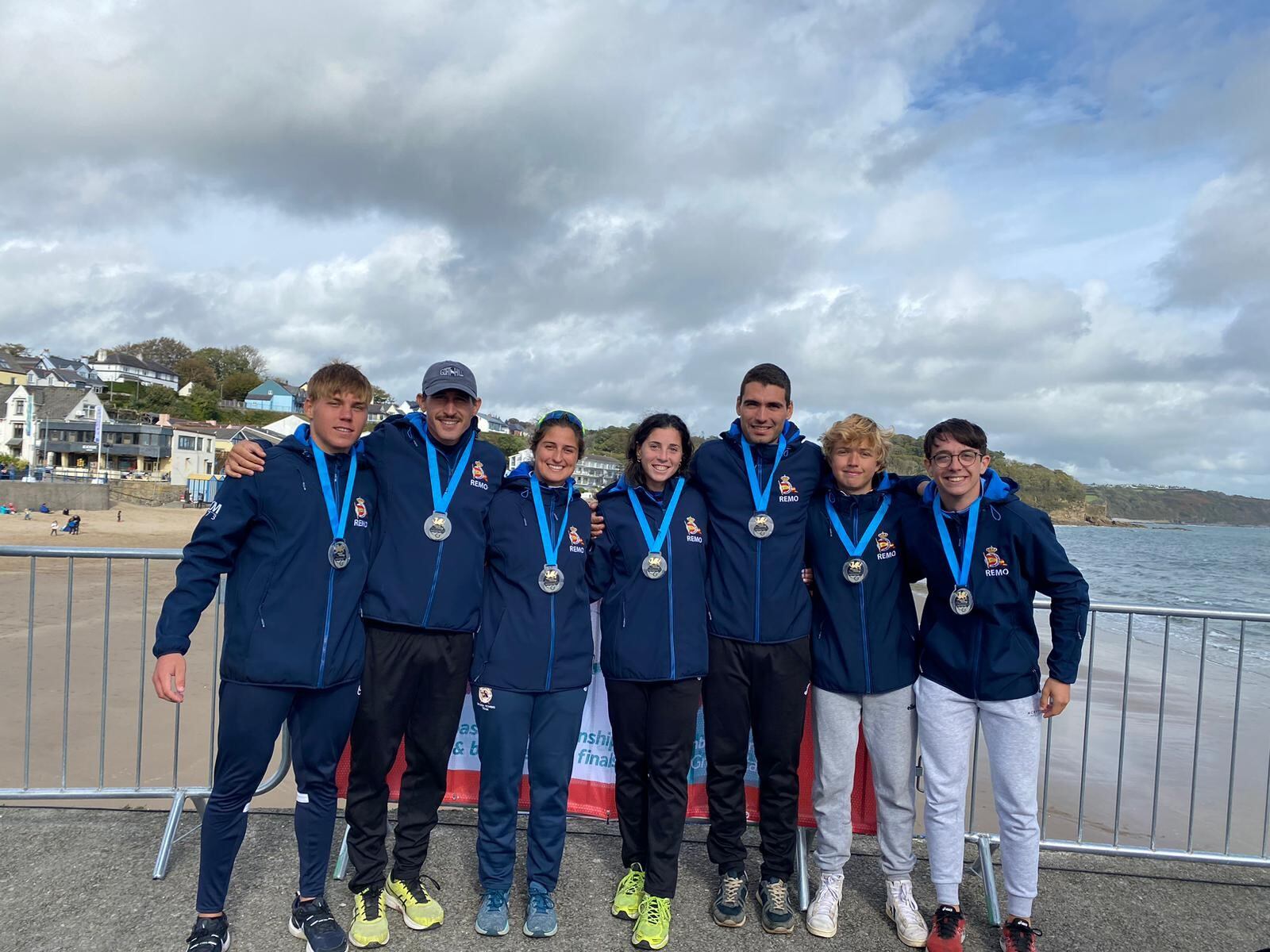 Los remeros del Club Mediterráneo triunfaron en el Campeonato del Mundo con dos medallas