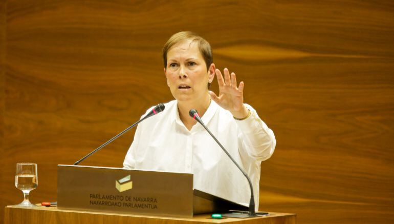 Uxue Barkos, presidenta del Gobierno de Navarra