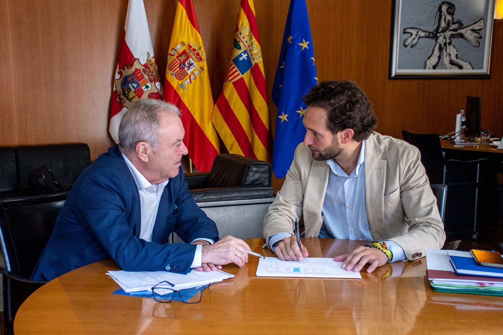 Miguel Gracia e Isaac Claver