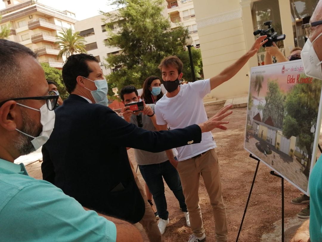 Presentacióin del proyecto del Jardín de la Música de Elda 