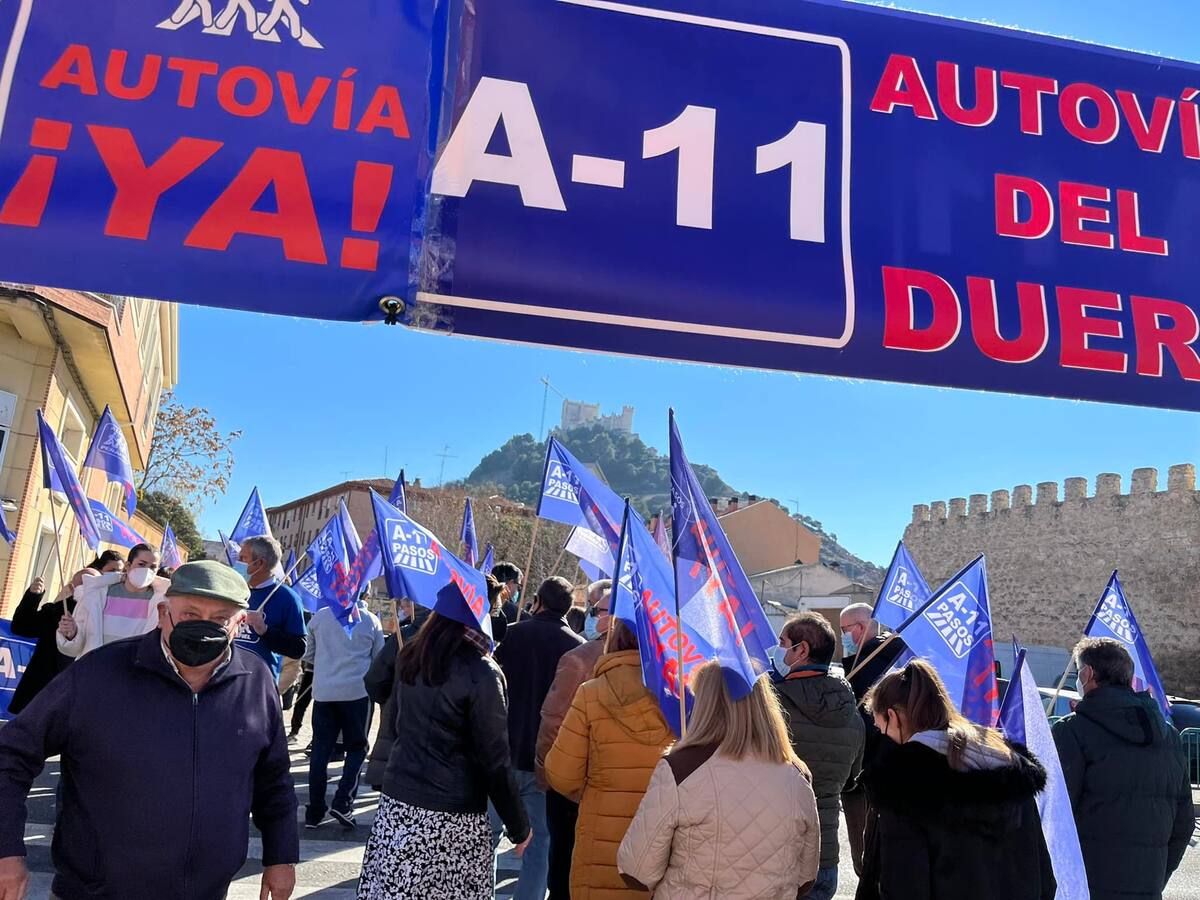 La Plataforma A11 Pasos escenificará la puesta del primer asfaltado del tramo Quintanilla-Castrillo
