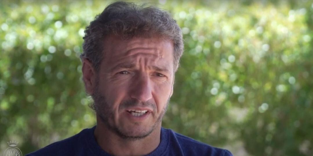 Cárcel, en un moment del video distribuït pel Girona.