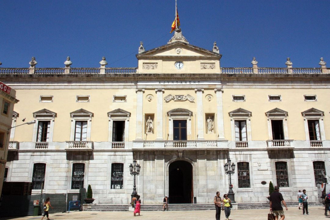 Façana de l&#039;ajuntament de Tarragona. 