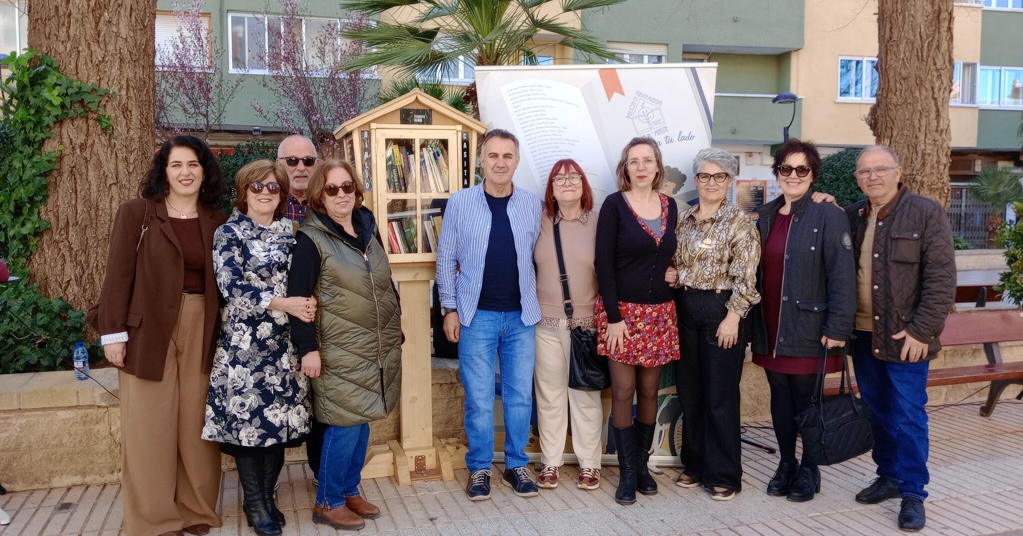 Inauguración "bibliocasita Evaristo Bañón"