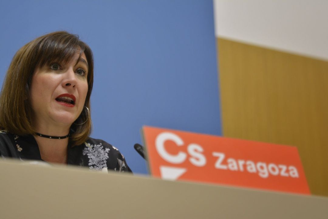 Sara Fernández será la candidata de Cs a la Alcaldía de la capital aragonesa