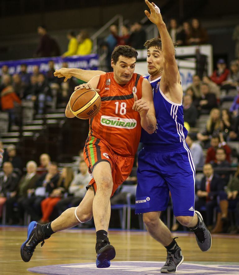 Imagen correspondiente al partido entre el Coviran Granada - CB Tarragona