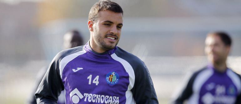 25/11/14 ENTRENAMIENTO GETAFE PEDRO LEON