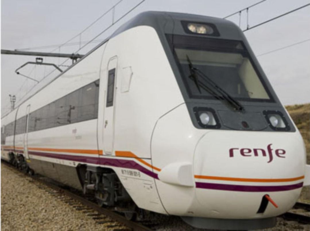 Imagen del nuevo tren que sustituirá los actuales de la línea Huelva-Jabugo y Huelva-Zafra-Madrid. 