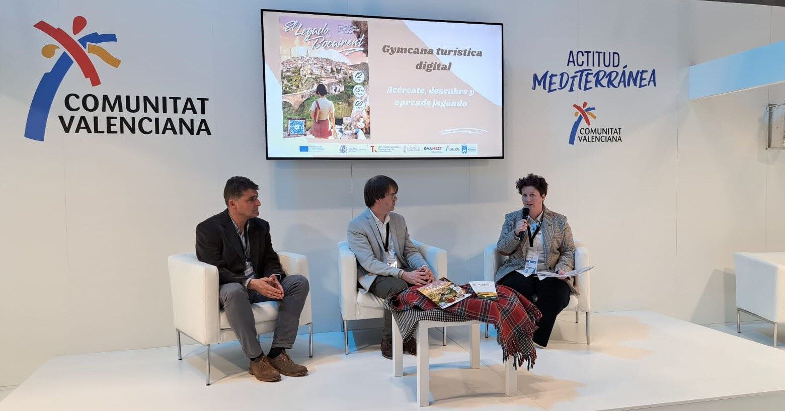 Presentació de la gimcana en l’última edició de FITUR // Bocairent Turisme