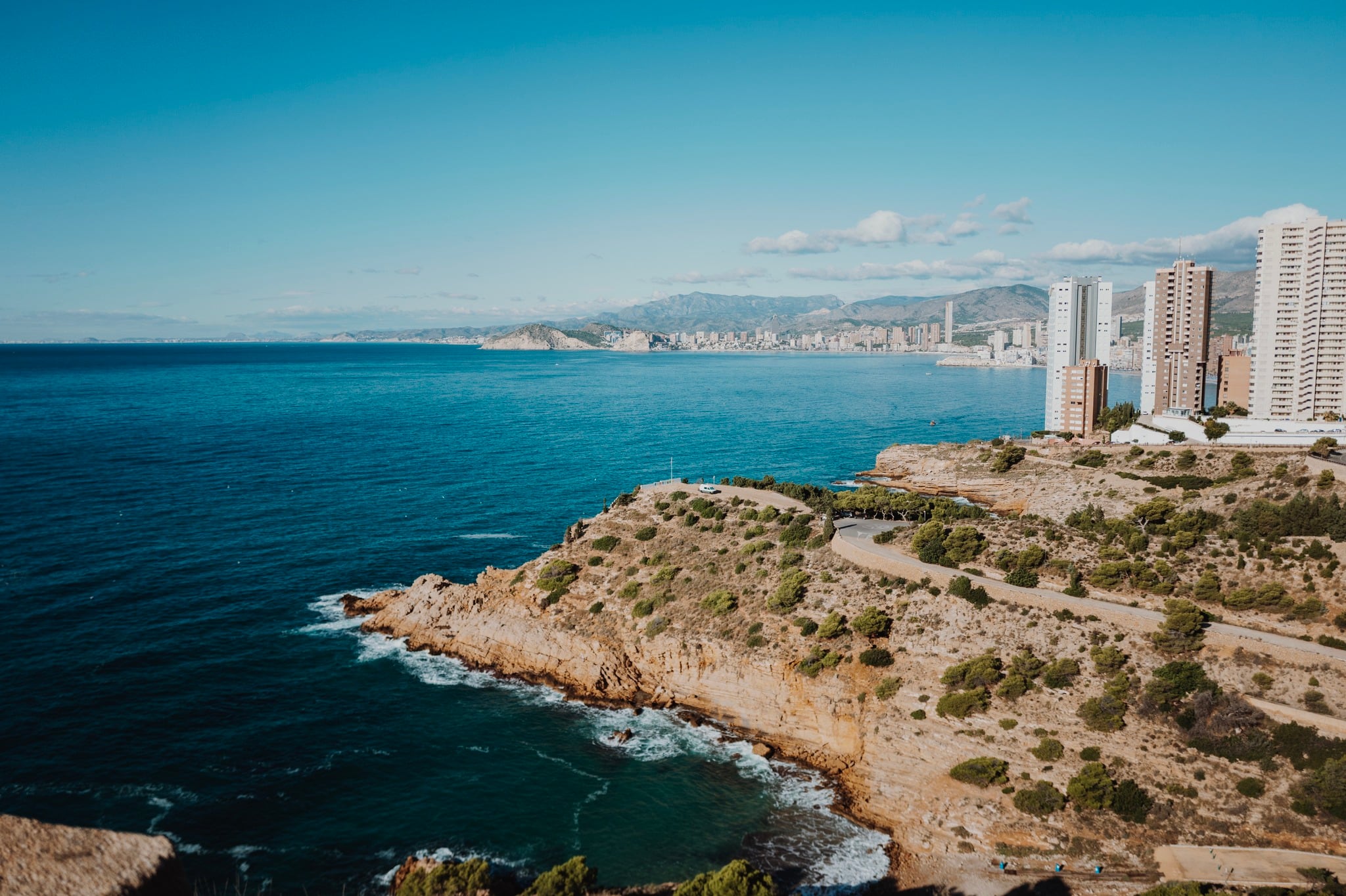 Imagen de la cala del Tio Ximo de Benidorm en una imagen de archivo.