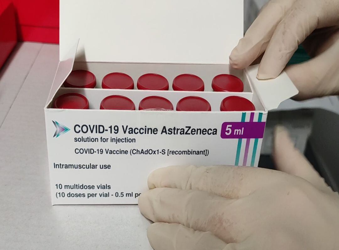 Dosis de vacuna AstraZeneca