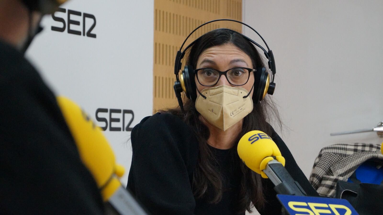 Teresa Franco, concejala de Igualdad, Juventud y Cooperación al Desarrollo del Ayuntamiento de Murcia, durante la entrevista en el programa Hoy por hoy Murcia