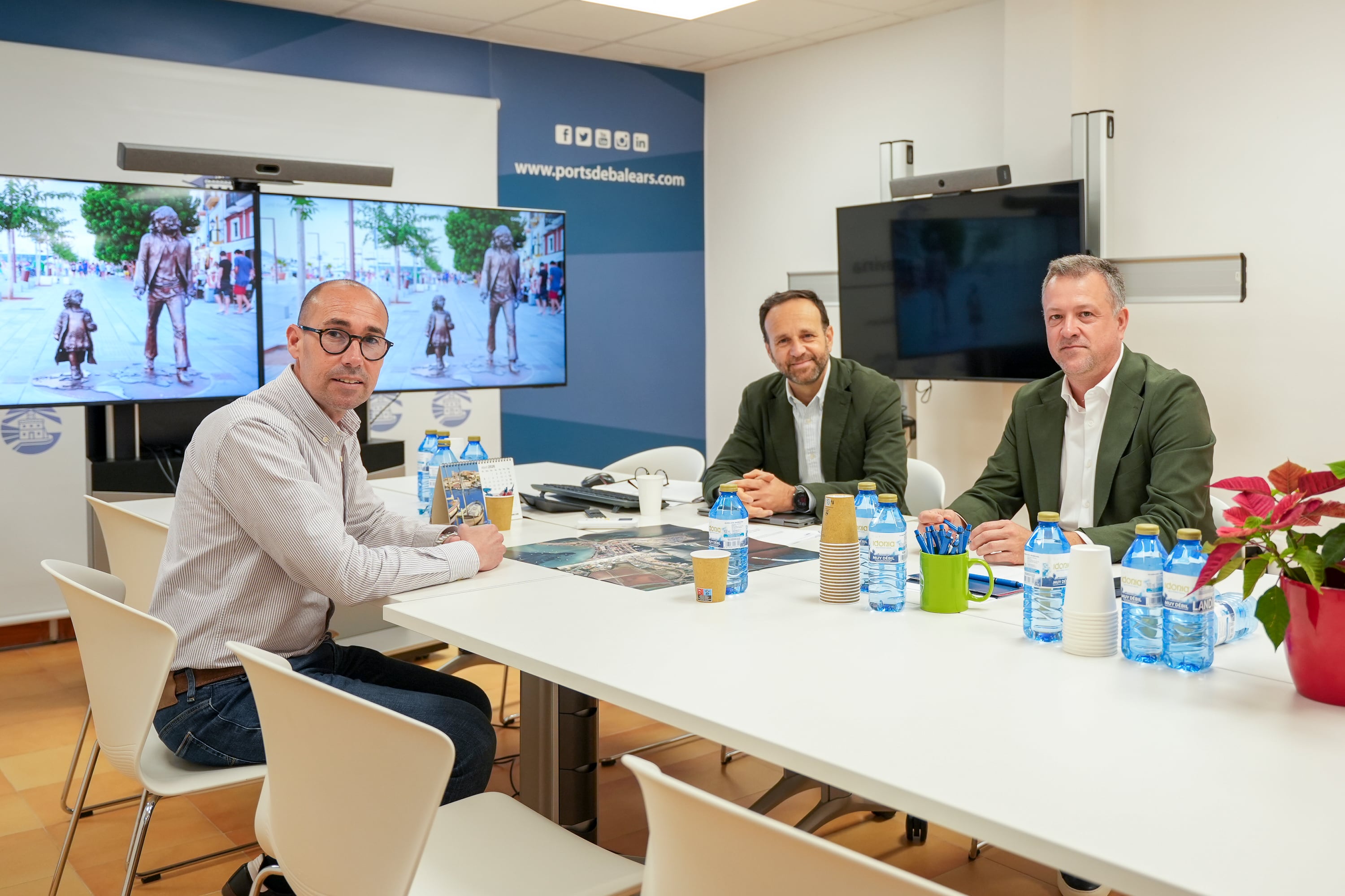 Un momento durante la reunión