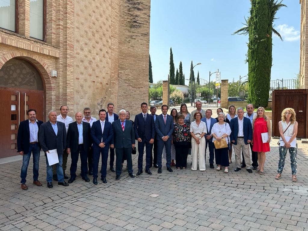 Esta mañana se constituía la Comarca de Somontano, con el popular Saúl Pérez como nuevo presidente