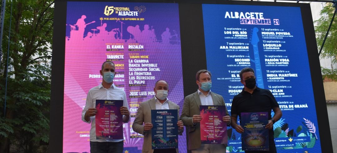 Imagen de la presentación de la programación cultural