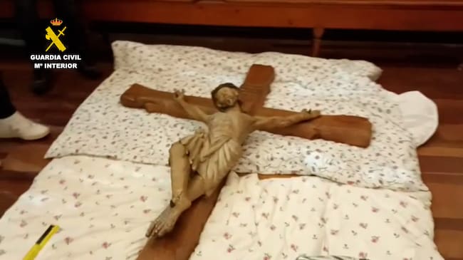 Se han hallado en el mercado especializado de antigüedades piezas que pudieran pertenecer al monasterio Santa María de Bretonera de Belorado