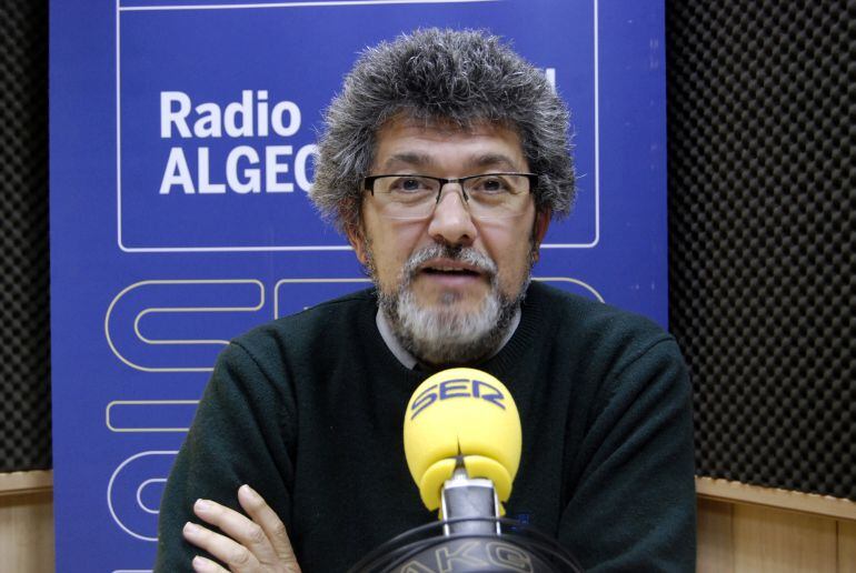 Rafael Méndez, presidente del AMPA del Conservatorio Profesional de Música &quot;Paco de Lucía&quot; de Algeciras.