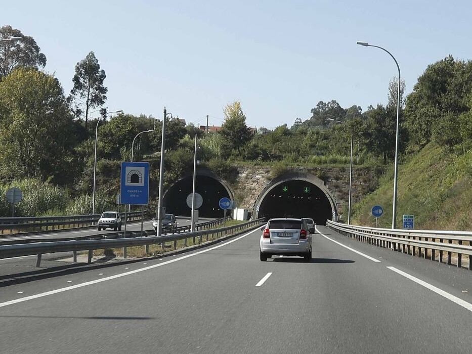 Imagen de archivo de la AP-9 a su paso por Vigo