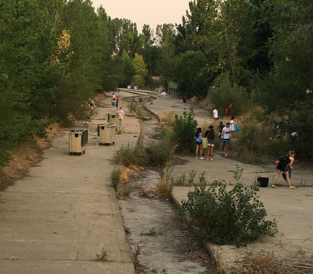 La nueva batida de limpieza se llevó a cabo en los alrededores del Río Chico