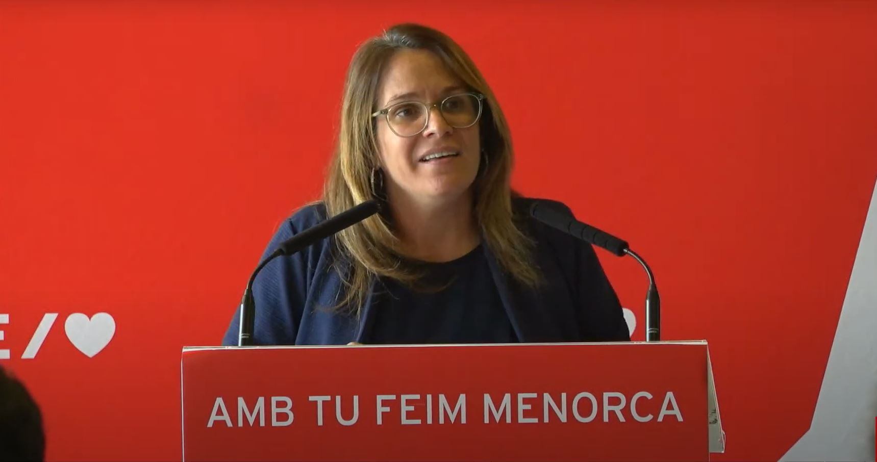 Susana Mora, secretària general del PSOE Menorca